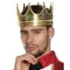 Boland Couronne De Roi Plastique Or Luxe