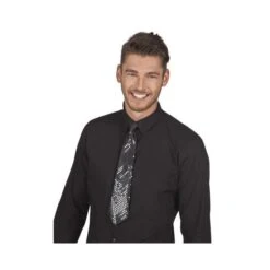 Boland Cravate Paillettes Noir -Boland cravate paillettes noir 2