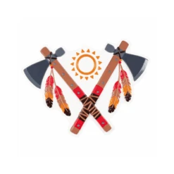 Boland Déco 3D Haches Indiennes