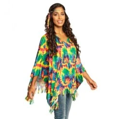 Boland Déguisement Poncho Hippie Avec Bandeau