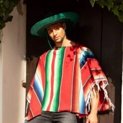 Boland -Boland deguisement poncho rainbow 1