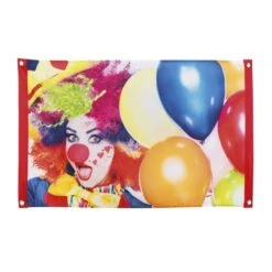 Boland Drapeau Anniversaire Clown