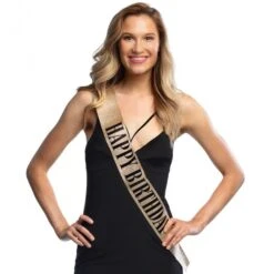 Boland Echarpe Miss Anniversaire Or