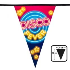 Boland Guirlande Fanion Disco Fever 6m