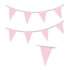 Boland Guirlande Triangle Rose Pâle 10m
