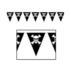 Boland Guirlande Triangle Pirate Tête De Mort -Boland guirlande triangle pirate tete de mort 2