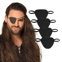 Boland Lot De 4 Caches Oeil Pirate