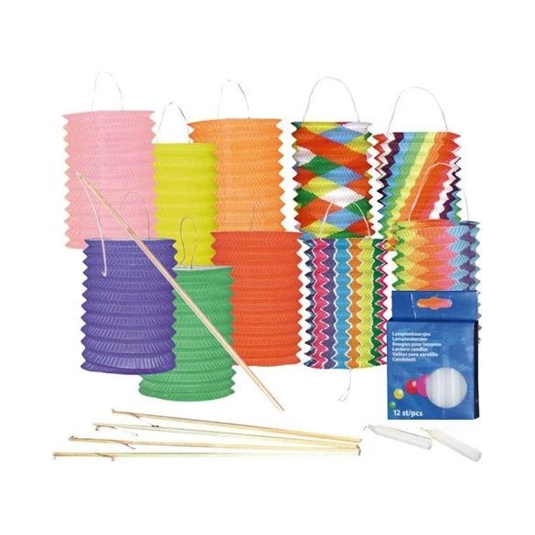 Boland Pack 384 Lampions 13cm + Accessoires 1 Boland Pack 384 Lampions 13cm + Accessoires