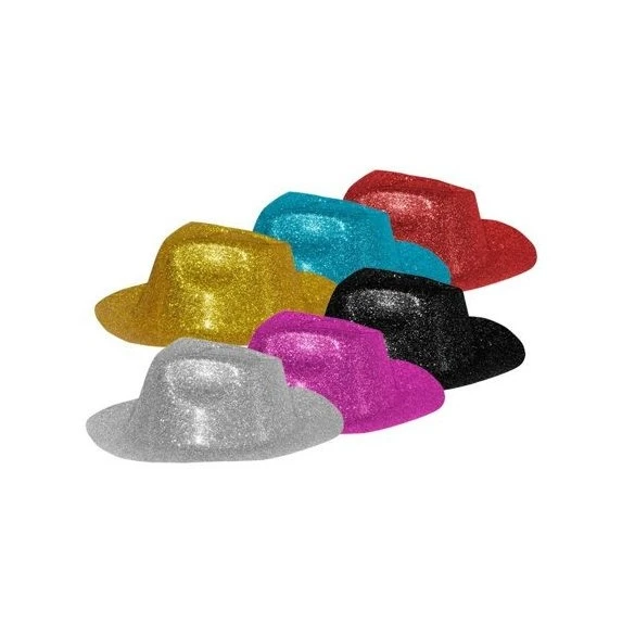 Boland Pack De 10 Borsalino Paillettes Plastiques 2 Boland Pack De 10 Borsalino Paillettes Plastiques â Image 2