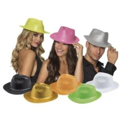 Boland Pack De 10 Borsalino Paillettes Plastiques