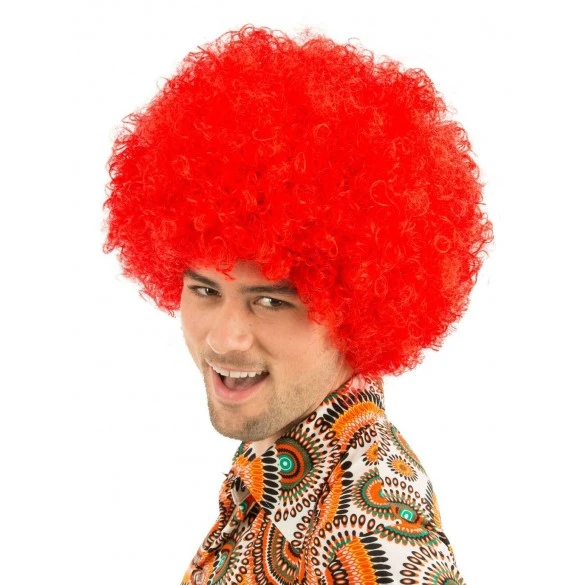 Boland Perruque Afro Rouge 2 Boland Perruque Afro Rouge – Image 2