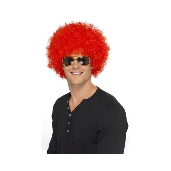 Boland Perruque Afro Rouge 3 Boland Perruque Afro Rouge – Image 3