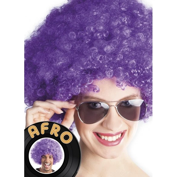 Boland Perruque Afro Violette 1 Boland Perruque Afro Violette