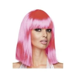 Boland Perruque Dance Fluo Rose