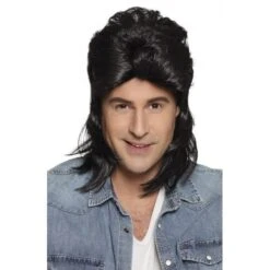 Boland Perruque Seventies Noire