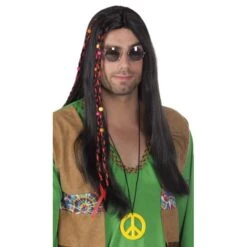 Boland Perruque Hippie Flower Power