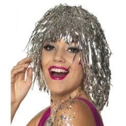 Boland Perruque Métallique Argent