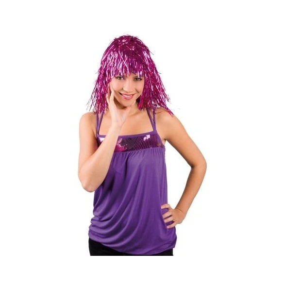 Boland Perruque Métallique Rose 2 Boland Perruque Métallique Rose – Image 2