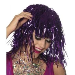 Boland Perruque Métallique Violette