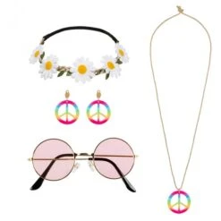 Boland Set D'accessoires Hippie Femme