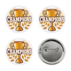 Boland Set De 4 Badges Champions