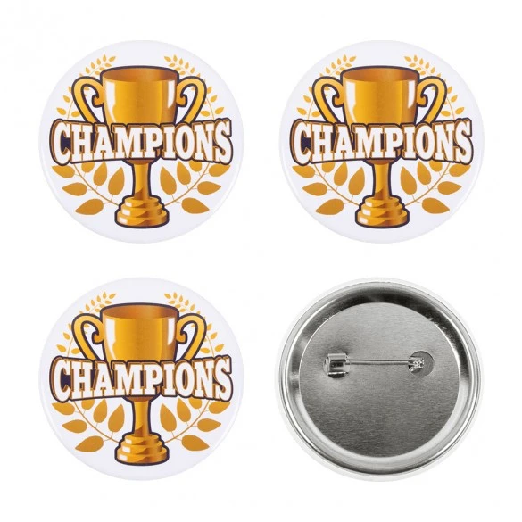 Boland Set De 4 Badges Champions 1 Boland Set De 4 Badges Champions