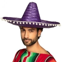 Boland Sombrero Avec Pompons 50cm -Boland sombrero avec pompons 50cm 2