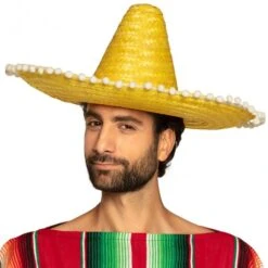 Boland Sombrero Avec Pompons 50cm -Boland sombrero avec pompons 50cm 3