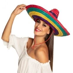 Boland Sombrero Mexicain Bariolé Puebla